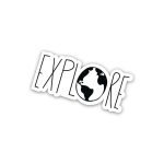 Explore- Sticker