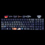 Astronaut (Arabic - English- German)- keyboard sticker