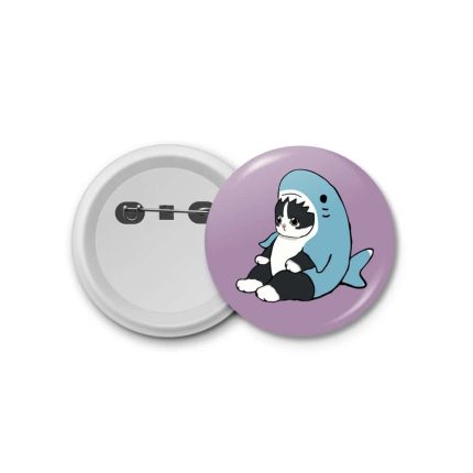 Shark Cat- blastic badge