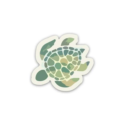 Green Tortoise- Sticker