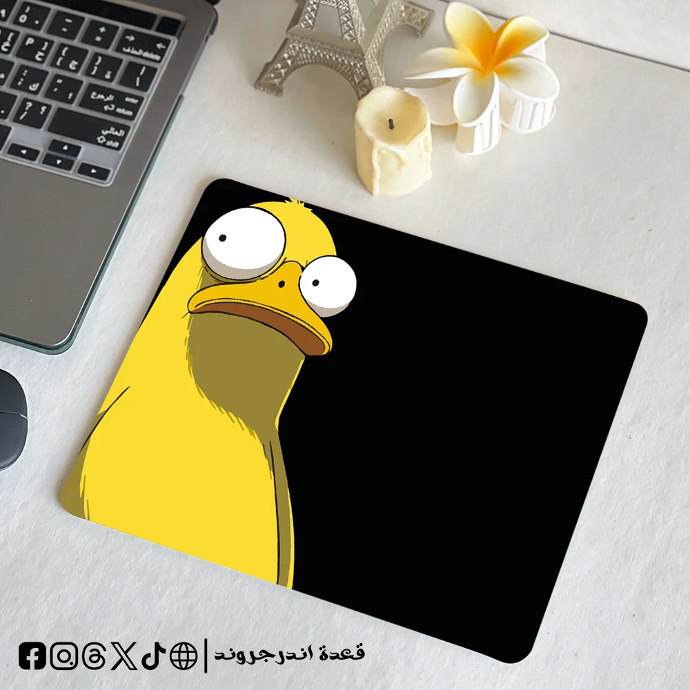 mDXkhAVV9znSPdoblpFyR0pfNMM49AXqmj37vhr0.webp Black duck - mouse pad - الصورة 1