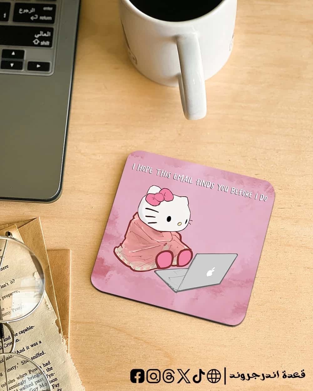 nyOgEVA5pEQRDCOK3RqgFcQ0T7Hm2rBF2yo35v2q.jpg -coaster I hope this email finds you before I do pink - الصورة 1