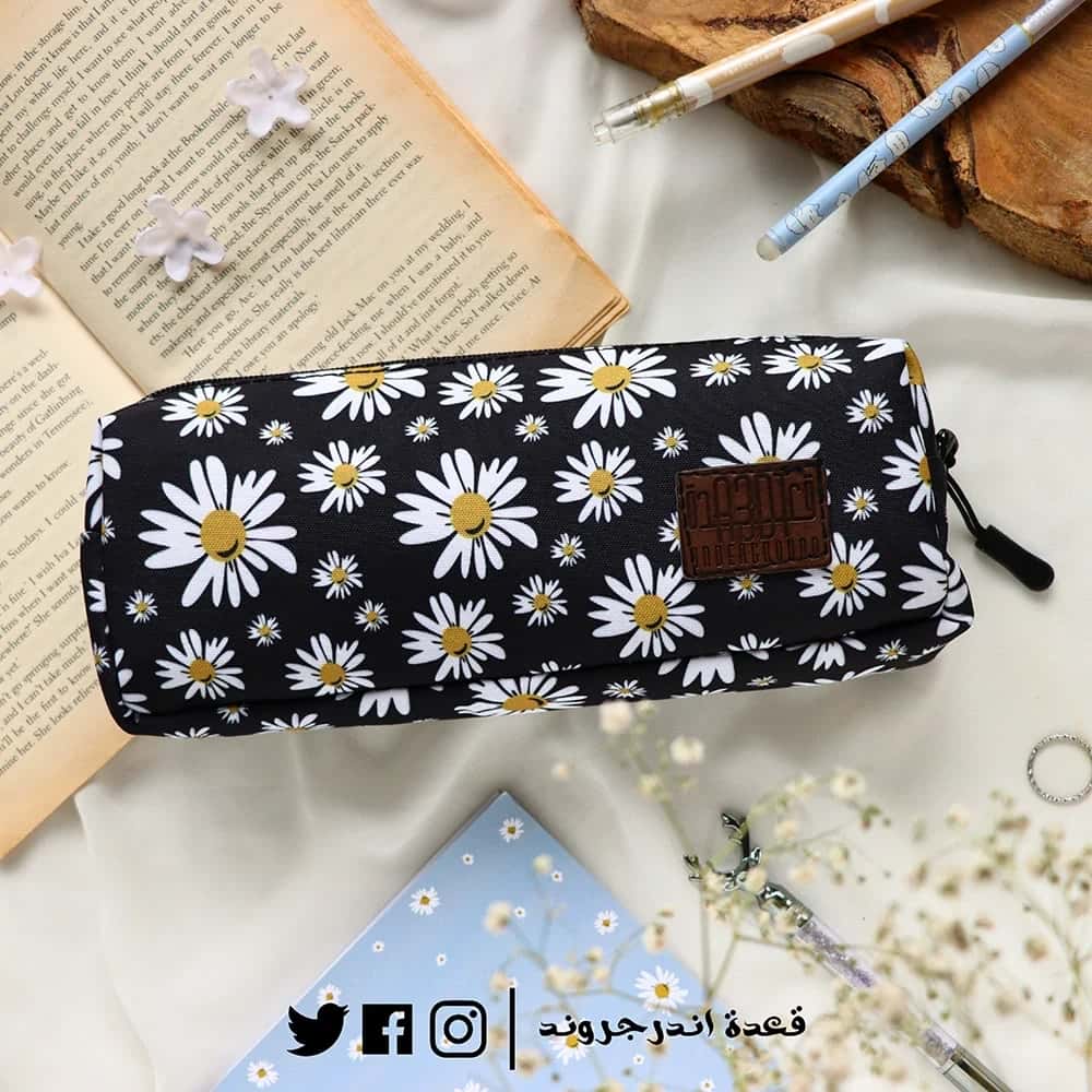 pbdo84PIzyFuZKRJHGLKusqXwgD98NeYekKzmjQZ.jpg Black Daisy -Pencil Case - الصورة 1