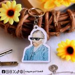 Van Gogh meme -key chain