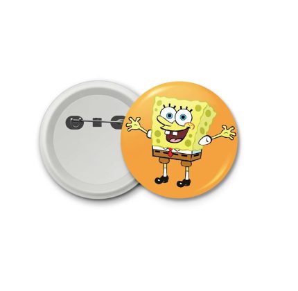 SpongeBob SquarePants Cartoon- blastic badge