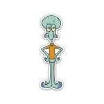 Squidward meme SpongeBob Cartoon 2- sticker