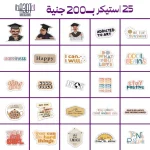 7 Laptop sticker bundle
