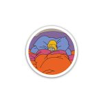 Homer Simpson The Simpsons- Sticker