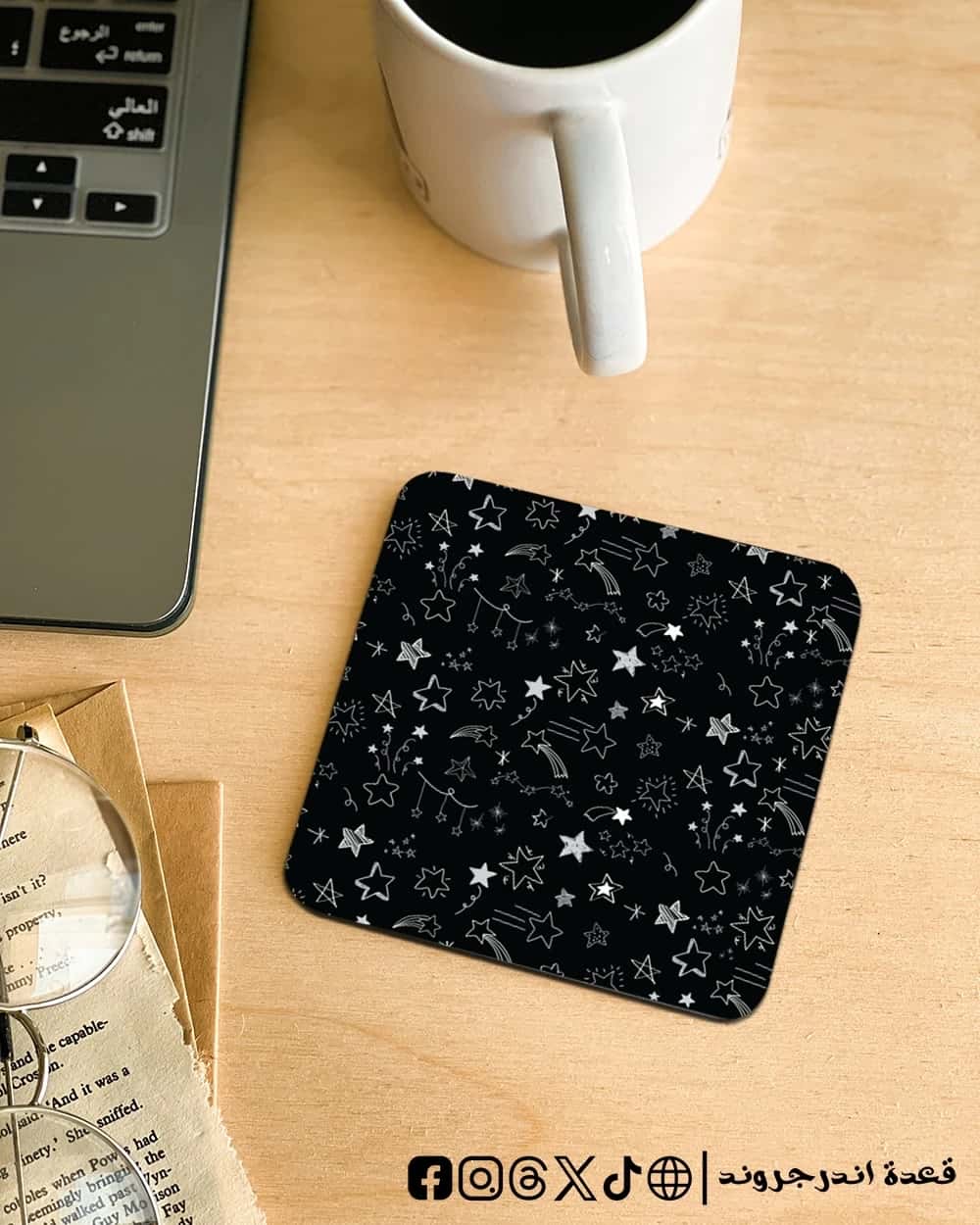 t92sqHIS7HORIZ0PtWRibbI3OFgGHpI74xhNOTZI.jpg black stars -coaster - الصورة 1