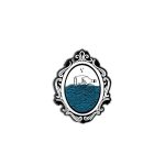 Ocean Bottle Mirrors  -lapel pin