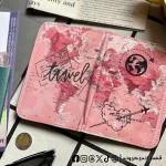 travel pink - Passport Cover
