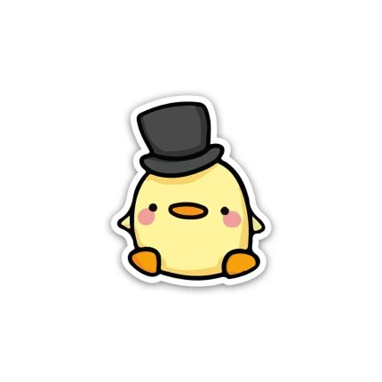 Duck hat- Sticker