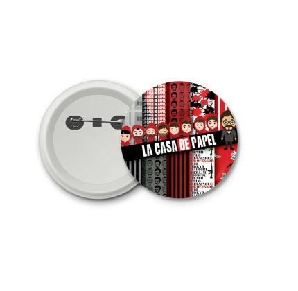 La Casa De Papel- blastic badge