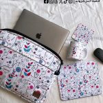 white flowers set - 15.6 inch bag