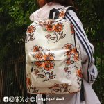 Orange sunflower -Backpack