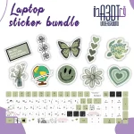 keyboard sticker flowers bundle