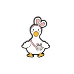 Duck  Bunny -Metal