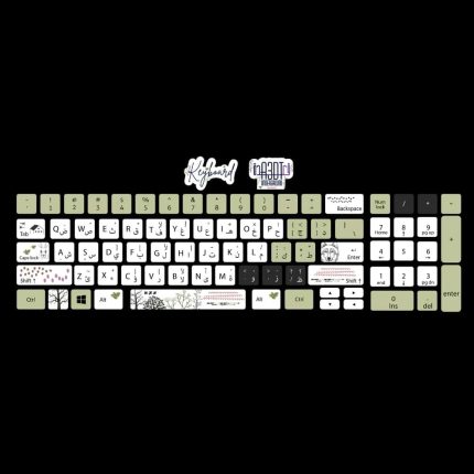 Forest -keyboard sticker