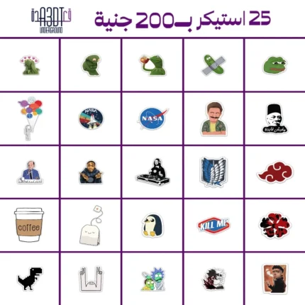 11 Laptop sticker bundle