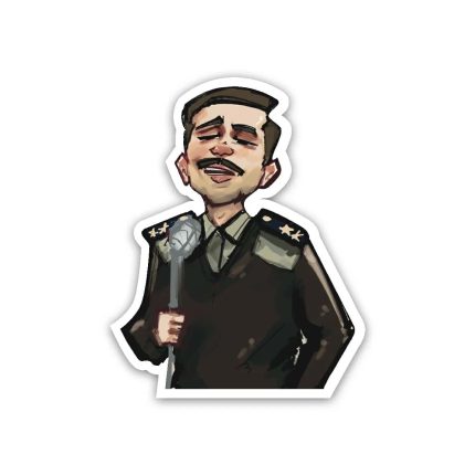 El Basha Telmeez  Kareem Abdul Aziz- Sticker